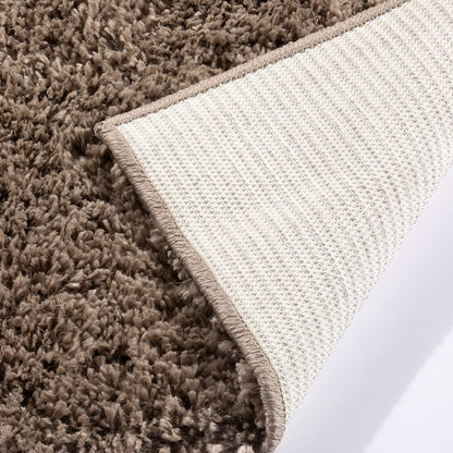Maschinenwaschbarer, zotteliger Wohnzimmerteppich für Schlafzimmer, Flur und Küche Larissa, moderner, leicht zu reinigender Teppich, weicher Flor, rutschfest, flauschiger Teppich