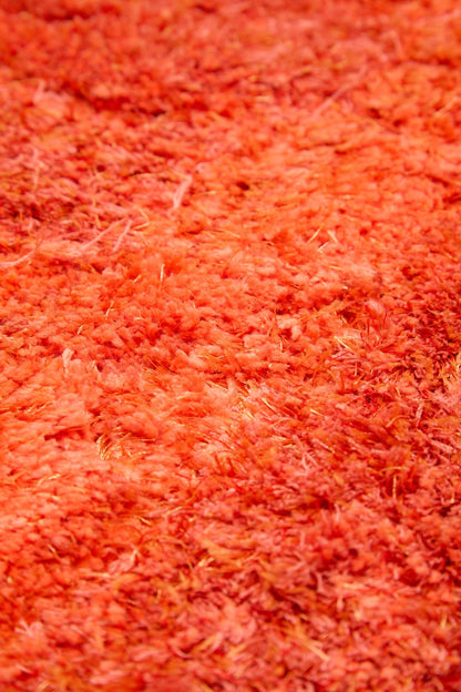 Shaggy-Teppich für Wohnzimmer, Schlafzimmer, Esszimmer, weicher Plüsch, flauschig, seidig, für den Boden, Gittermuster, 3D-Shaggy-Teppich in großer Größe, 160 x 230 cm (5'3" x 7'7")