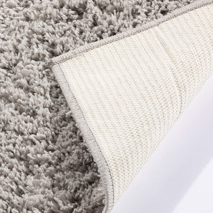 Maschinenwaschbarer, zotteliger Wohnzimmerteppich für Schlafzimmer, Flur und Küche Larissa, moderner, leicht zu reinigender Teppich, weicher Flor, rutschfest, flauschiger Teppich