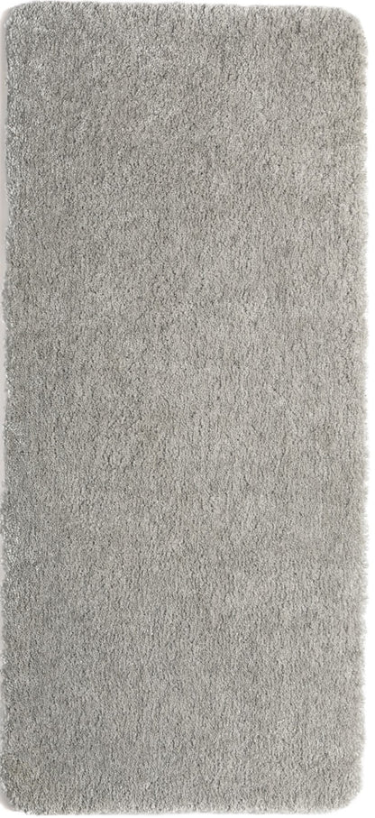 Waschbarer, zotteliger, weicher, flauschiger, rutschfester, maschinenwaschbarer Teppich von My Lux in Silber