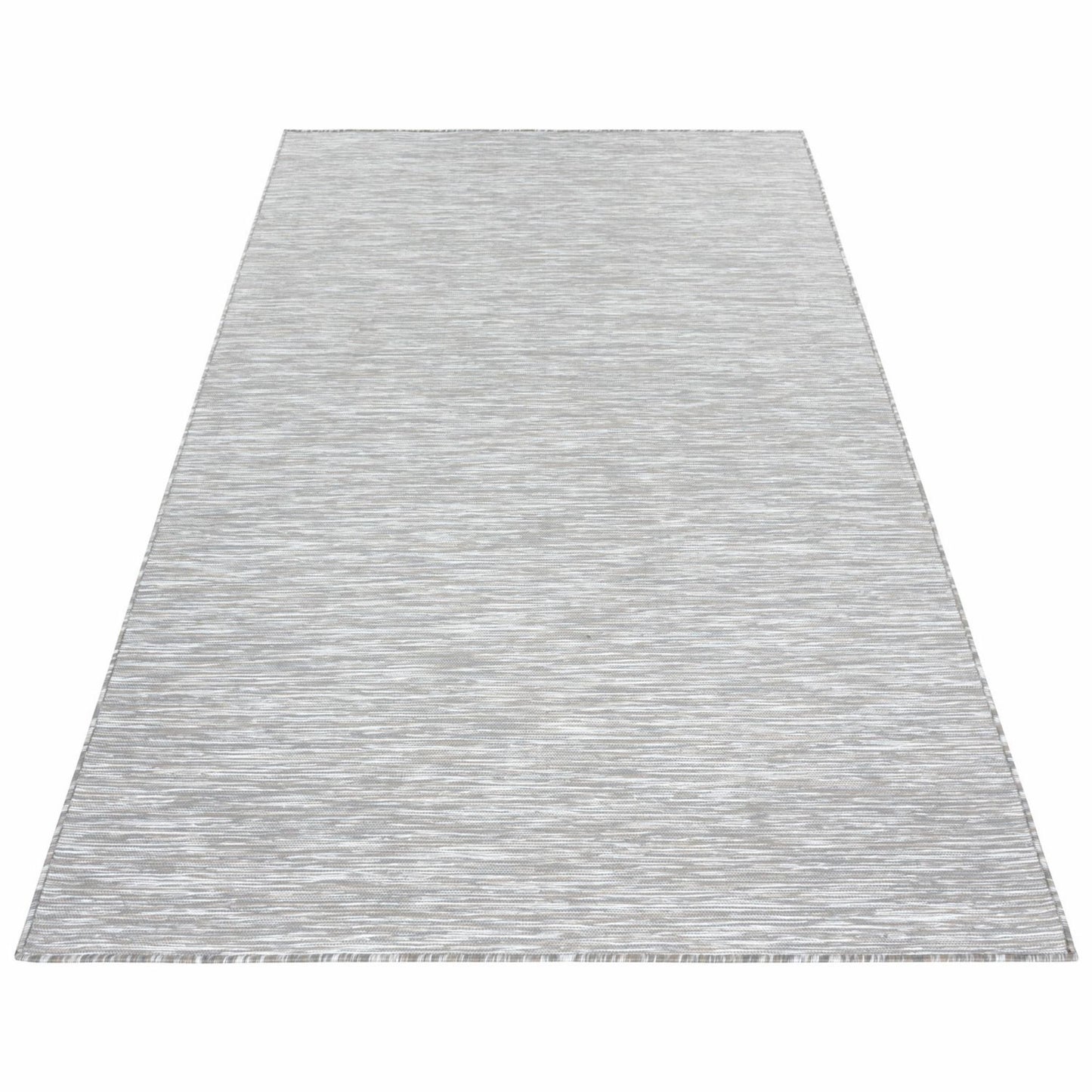 Mambo 2000 Modern Taupe Textured Indoor & Outdoor Flatweave Rug