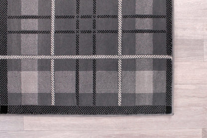 Tartan-Teppich für Wohnzimmer, Schlafzimmer, traditionelles klassisches Tartan-Karo-Design, weicher Qualitätsteppich, Heimteppich