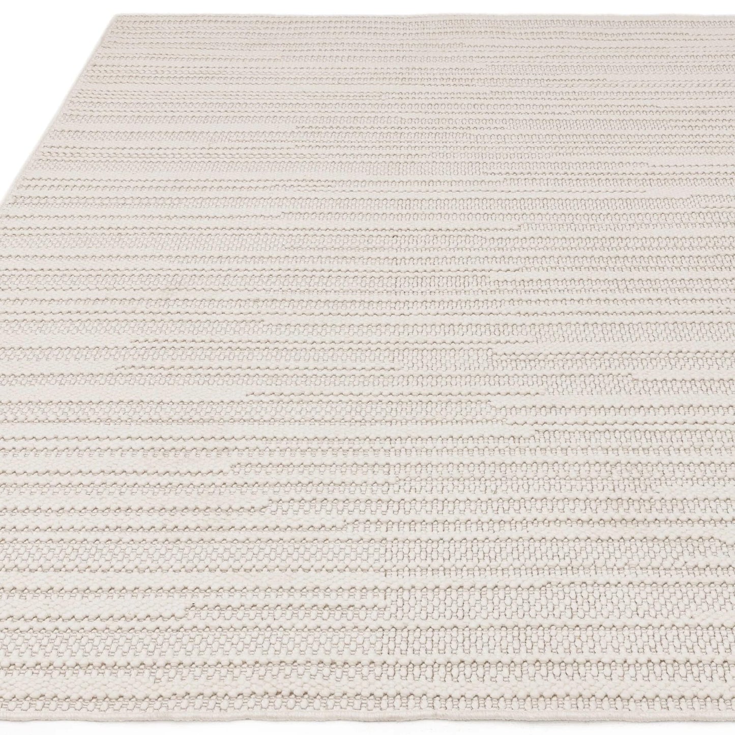 Modern Camber Rug for Living Room, Bedroom, Dining Room, Lounge Flatweave High Traffic Durable Natural Textured