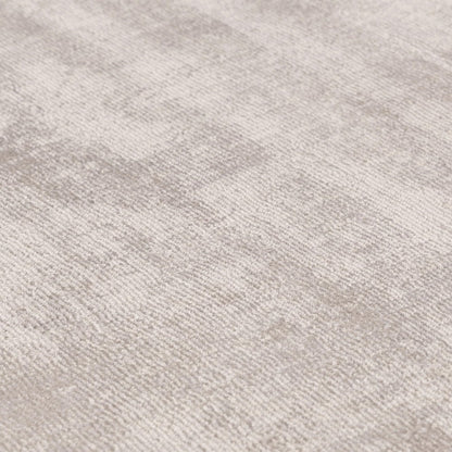 Blade Border Plain Viskose-Teppich – handgewebt, im Used-Look, hochglänzend, seidig weich, luxuriös