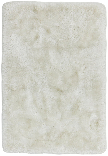Plüschiger Shaggy-Teppich für Wohnzimmer und Schlafzimmer, Hochflor, dick, flauschig, handgefertigt, fusselfrei, seidig, schimmernd, glänzend, einfarbig, Hochflor-Teppich