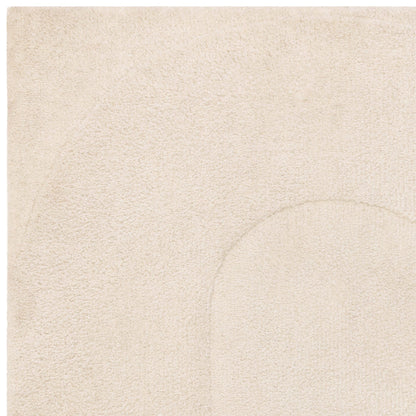 Tova Moderner schlichter Teppich, weiche Haptik, hochwertige geschnitzte 3D-geometrische Muster, Teppich, Bereichsteppich