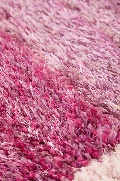 Shaggy-Teppich für Wohnzimmer, Schlafzimmer, Esszimmer, weicher Plüsch, flauschig, seidig, für den Boden, Gittermuster, 3D-Shaggy-Teppich in großer Größe, 160 x 230 cm (5'3" x 7'7")