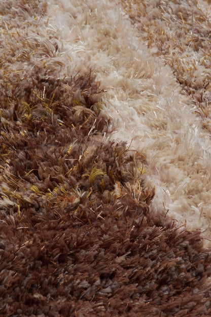 Shaggy-Teppich für Wohnzimmer, Schlafzimmer, Esszimmer, weicher Plüsch, flauschig, seidig, für den Boden, Gittermuster, 3D-Shaggy-Teppich in großer Größe, 160 x 230 cm (5'3" x 7'7")