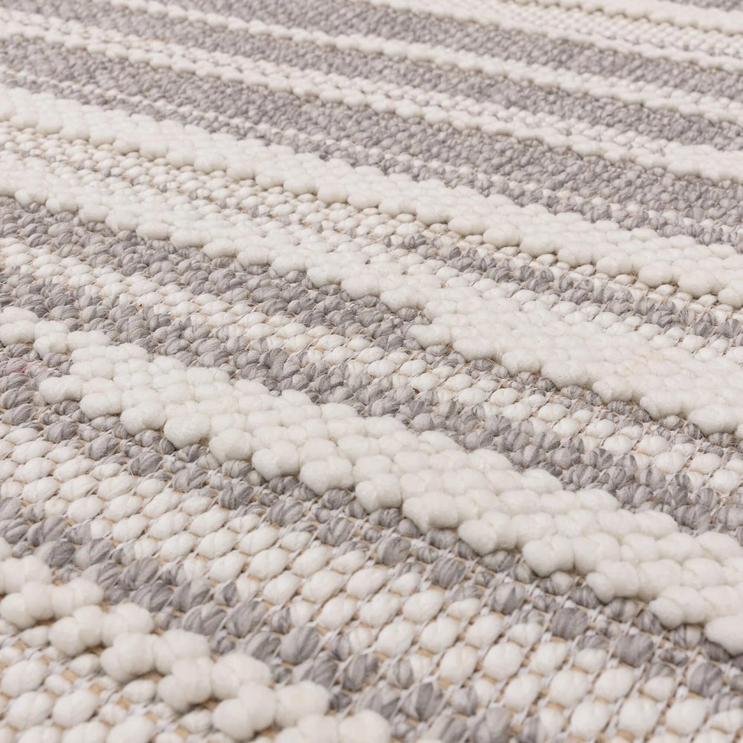 Modern Camber Rug for Living Room, Bedroom, Dining Room, Lounge Flatweave High Traffic Durable Natural Textured