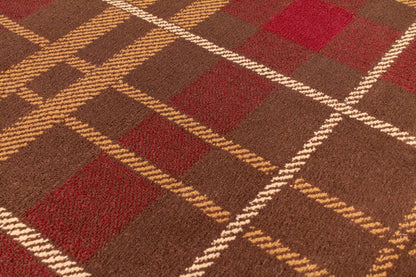 Tartan-Teppich für Wohnzimmer, Schlafzimmer, traditionelles klassisches Tartan-Karo-Design, weicher Qualitätsteppich, Heimteppich