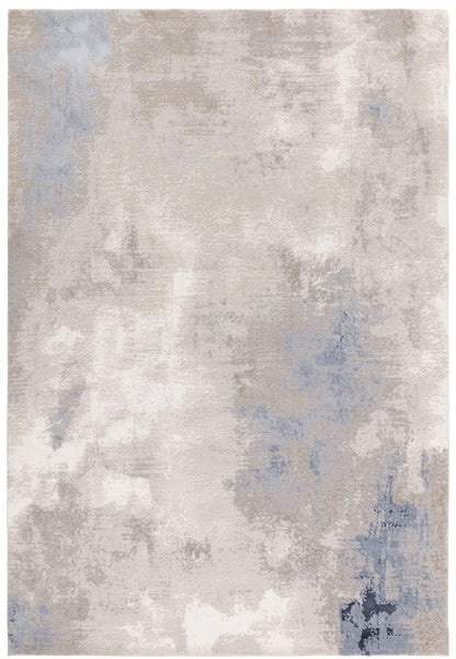 Stellar Abstract Teppich - Marmorierter Stil, seidig glänzend