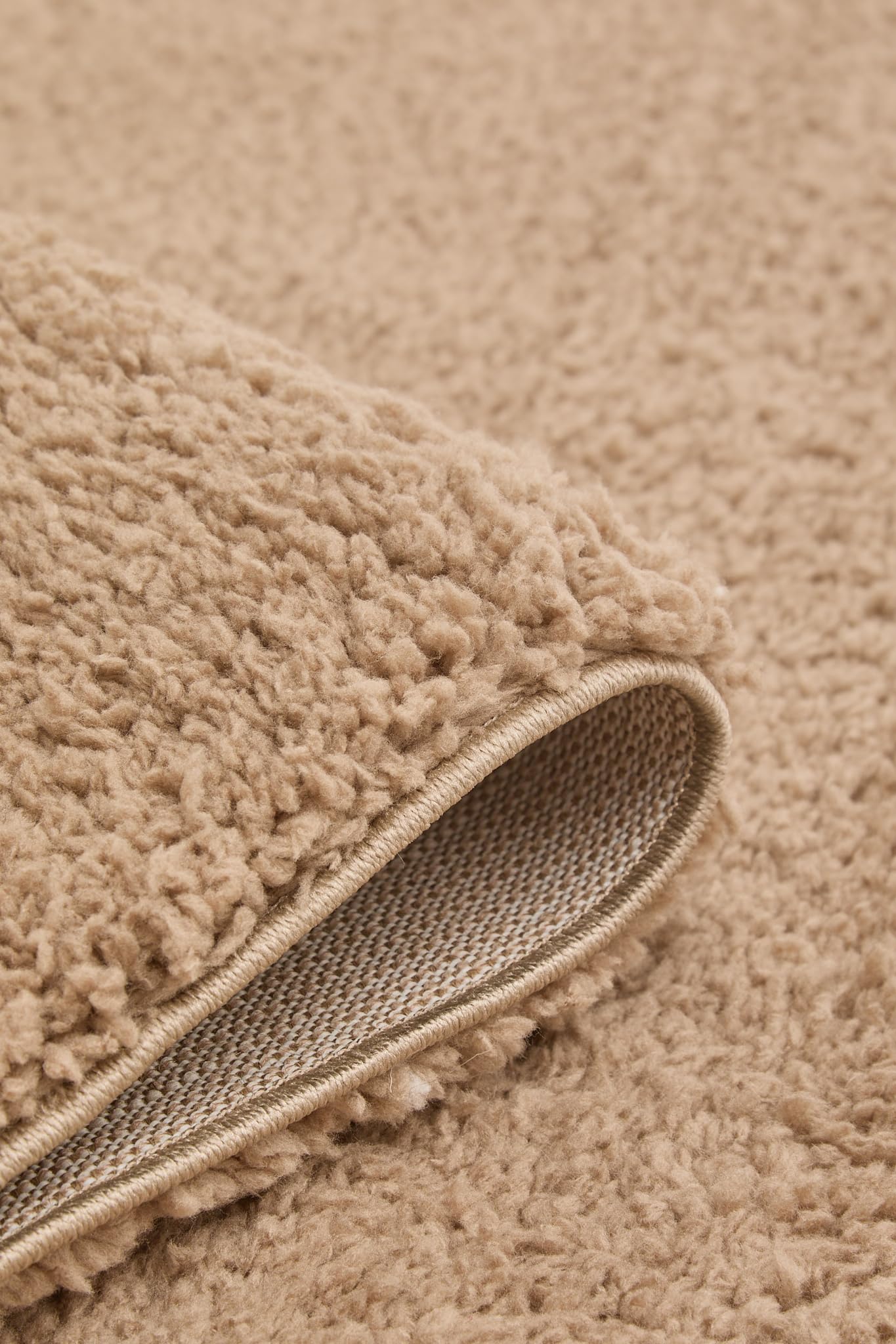 Super bequemer Teddy-Shaggy-Teppich für Wohnzimmer, Schlafzimmer, weicher Plüsch-Teppich