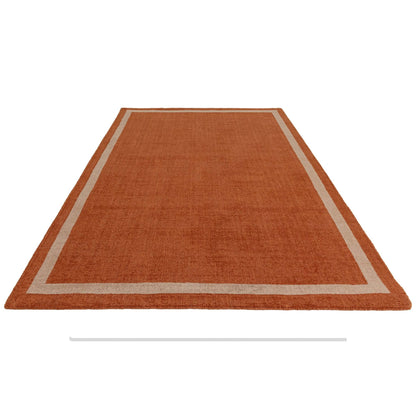 Albi Orange – Bold Minimalist Elegance and Natural Wool Luxury