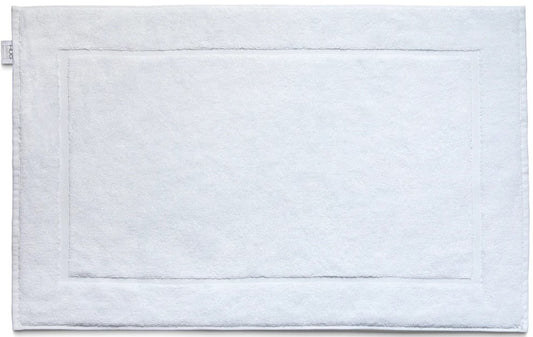 Hug Rug Bamboo Border Bath Mat Shower for Hotel and Bathroom Cream Towel Mat in 50 x80 cm