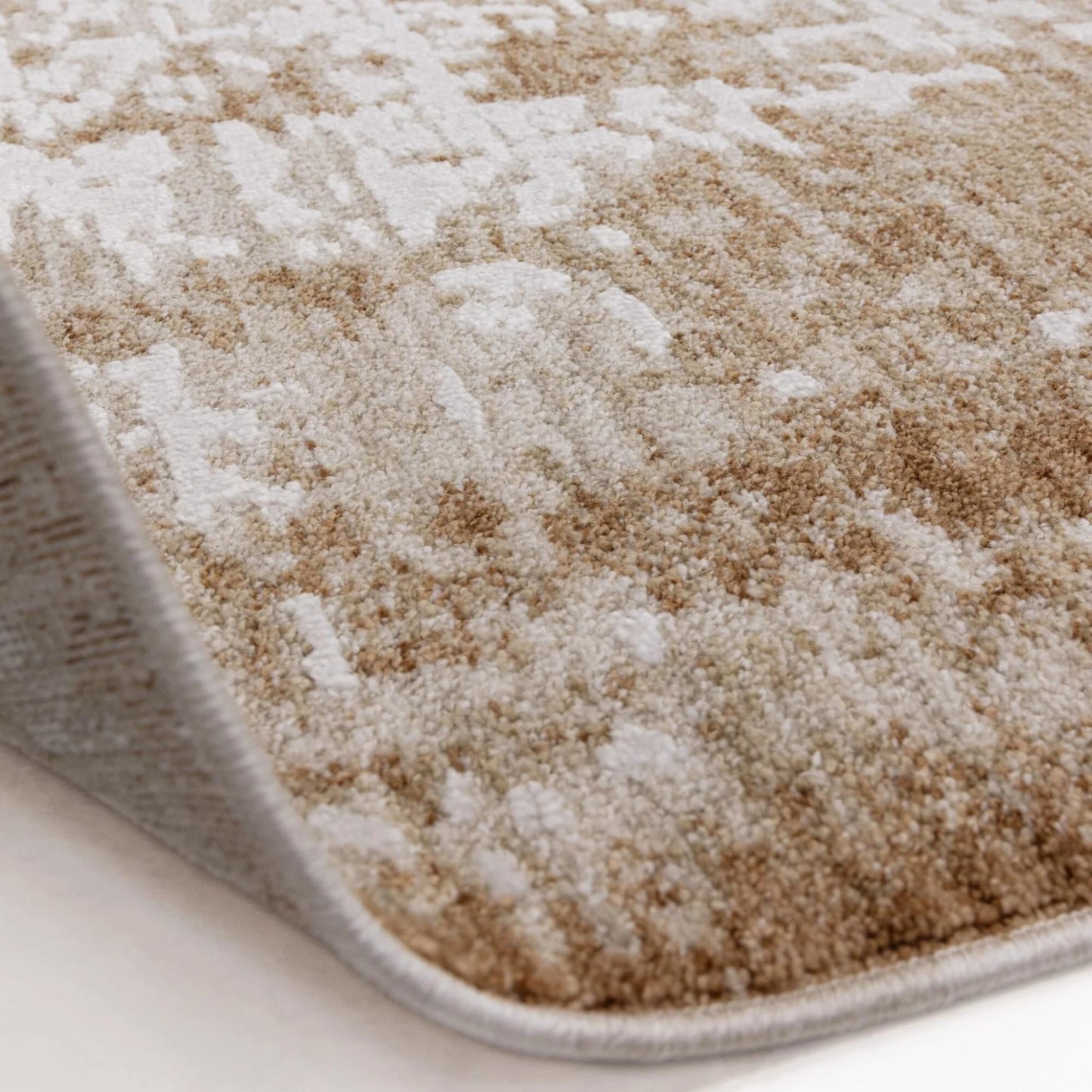 Anders AN02 Beige Natural Shimmer – Modern Boho Elegance and Silky Abstract Sophistication