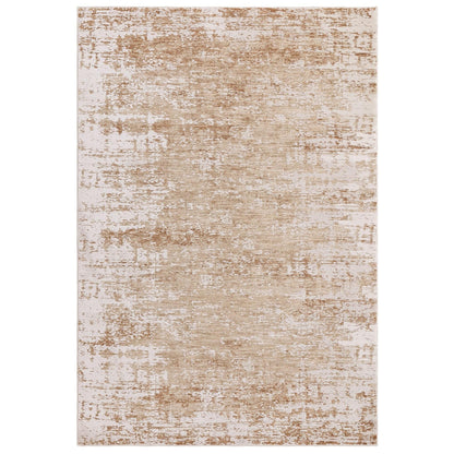 Anders AN03 Modern Boho Abstract Soft Silky Rug – Beige Natural