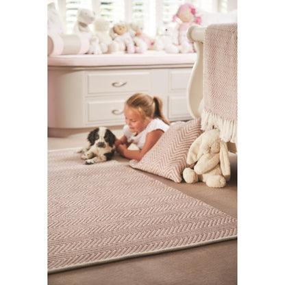 Hug Rug Woven Herringbone Throw Blanket Bed Sofa Chair Cover in 130 x180 cm