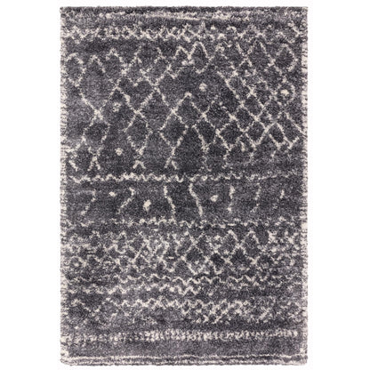 Alto AL05 Grey Cream – Bold Moroccan Intrigue and Soft Shaggy Comfort