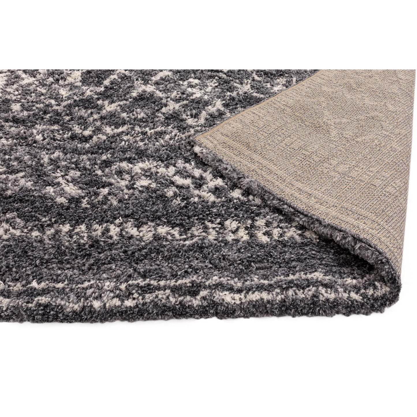 Alto AL05 Grey Cream – Bold Moroccan Intrigue and Soft Shaggy Comfort