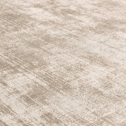 Blade Border Plain Viskose-Teppich – handgewebt, im Used-Look, hochglänzend, seidig weich, luxuriös
