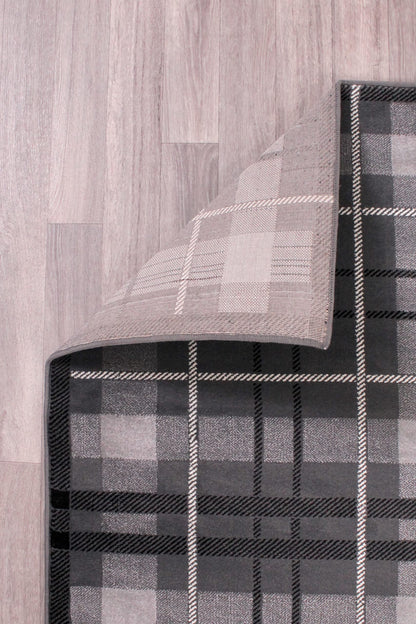 Tartan-Teppich für Wohnzimmer, Schlafzimmer, traditionelles klassisches Tartan-Karo-Design, weicher Qualitätsteppich, Heimteppich