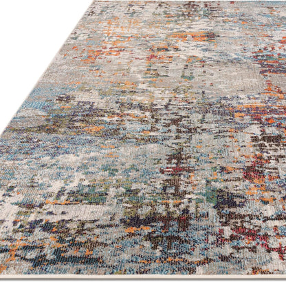 Colores Cloud Everest CO11 Rug – Abstract Flatweave Carpet in Earthy Multi-Colours