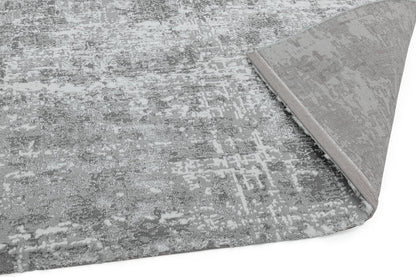 Orion Abstrakter Teppich, glänzendes metallisches Wonderlust-Design 