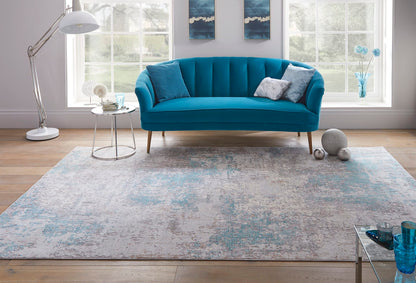 Lord of Rugs Rossa ROS03 Abstract Rug for Living Room Bedroom Carpet Bright Colourful Tones Soft Area Rug