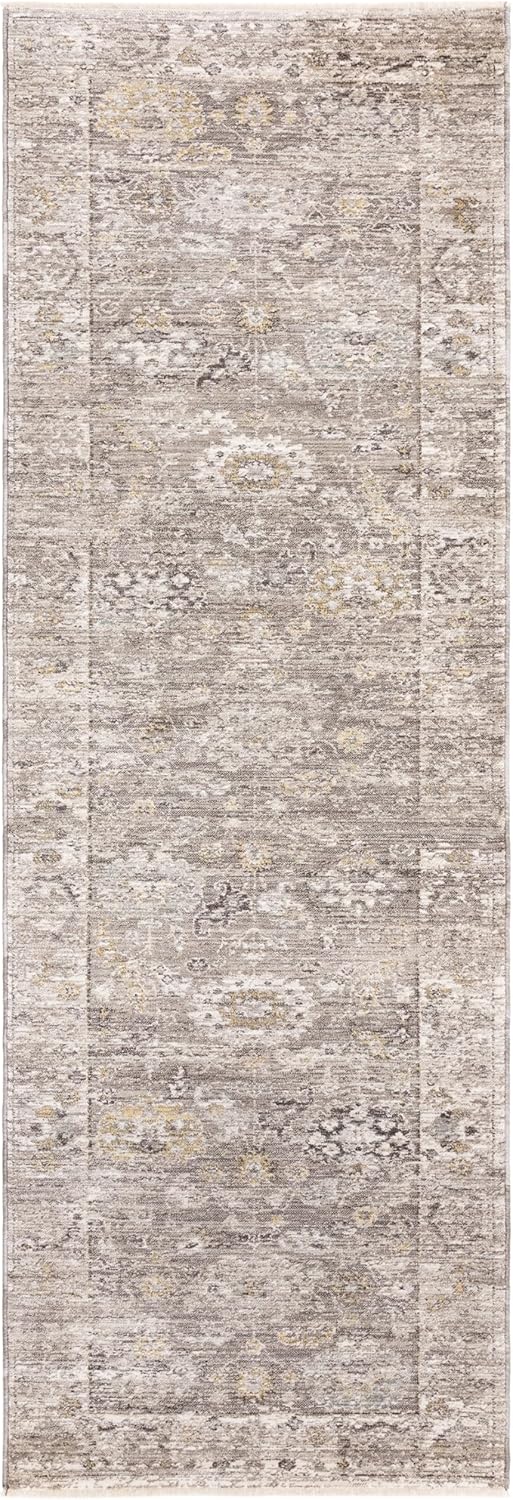 Jasper JA03 Beige Natural Runner – Traditional Antique Style Rug 67x240 cm