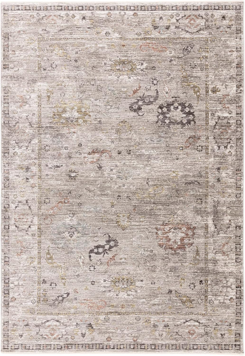 Jasper JA04 Grey Silver – Traditional Antique Style Rug