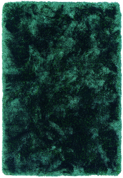 Plüschiger Shaggy-Teppich für Wohnzimmer und Schlafzimmer, Hochflor, dick, flauschig, handgefertigt, fusselfrei, seidig, schimmernd, glänzend, einfarbig, Hochflor-Teppich