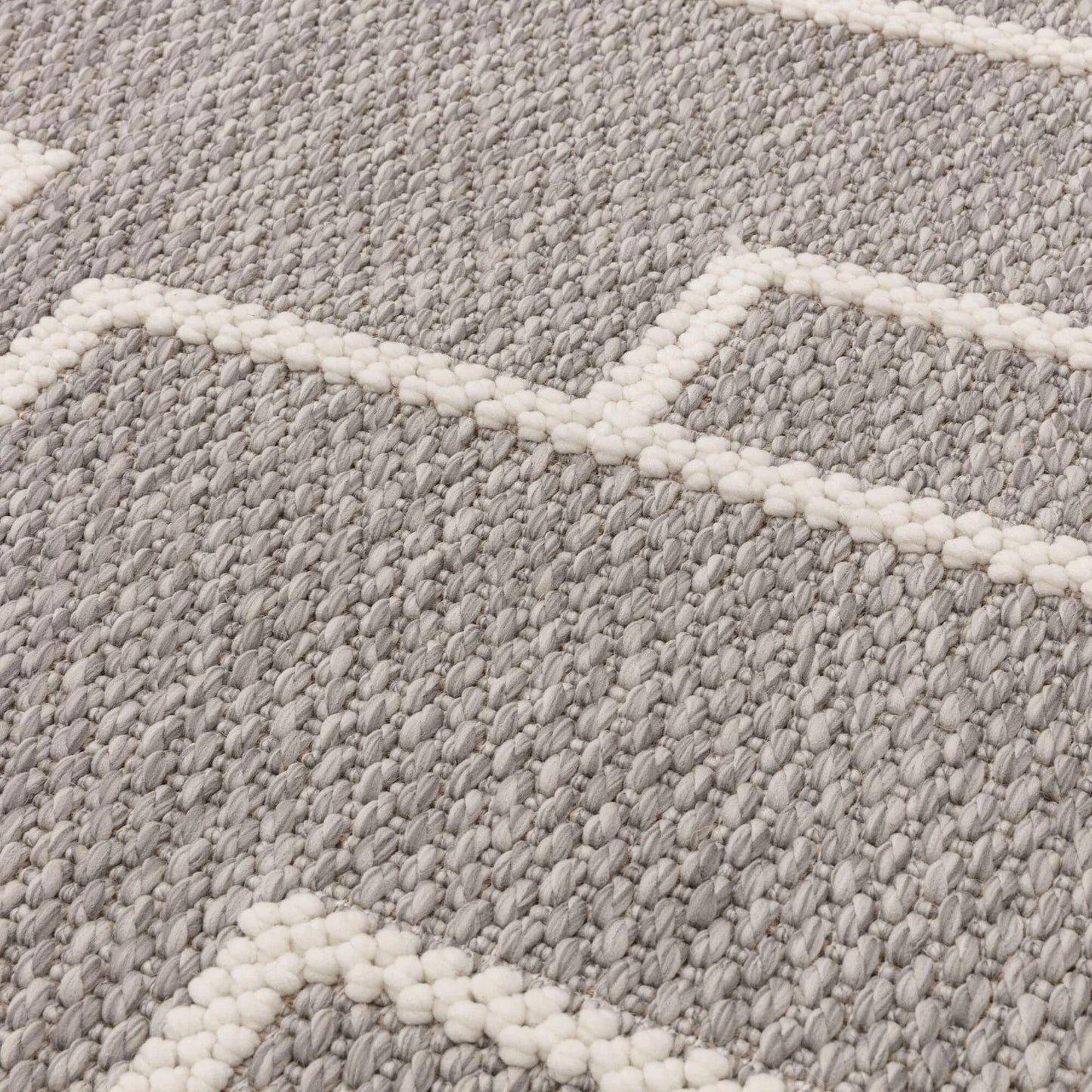 Modern Camber Rug for Living Room, Bedroom, Dining Room, Lounge Flatweave High Traffic Durable Natural Textured