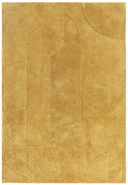 Tova Moderner schlichter Teppich, weiche Haptik, hochwertige geschnitzte 3D-geometrische Muster, Teppich, Bereichsteppich