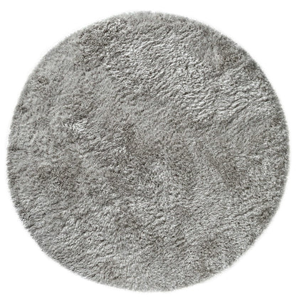 Plüschiger Shaggy-Teppich für Wohnzimmer und Schlafzimmer, Hochflor, dick, flauschig, handgefertigt, fusselfrei, seidig, schimmernd, glänzend, einfarbig, Hochflor-Teppich