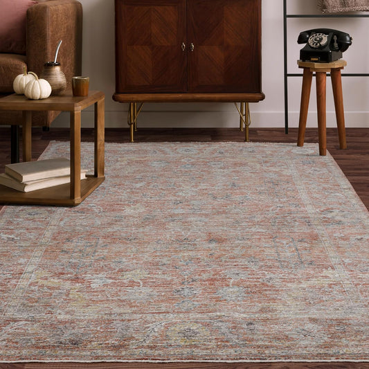 Jasper JA05 Red – Traditional Antique Style Rug