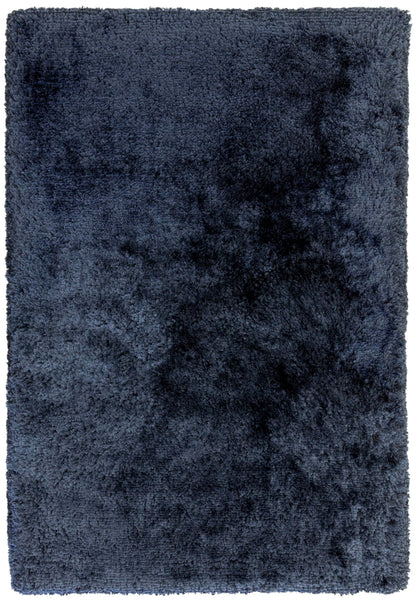 Plüschiger Shaggy-Teppich für Wohnzimmer und Schlafzimmer, Hochflor, dick, flauschig, handgefertigt, fusselfrei, seidig, schimmernd, glänzend, einfarbig, Hochflor-Teppich