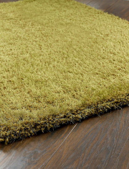 Hochfloriger Flurteppich für Schlafzimmer, Wohnzimmer, Nachttisch, flauschig, hochwertig, luxuriös, handgetuftet, seidig, einfarbig, weich, dicker Flor, fusselfrei, 67 x 200 cm (2'3" x 6'7")