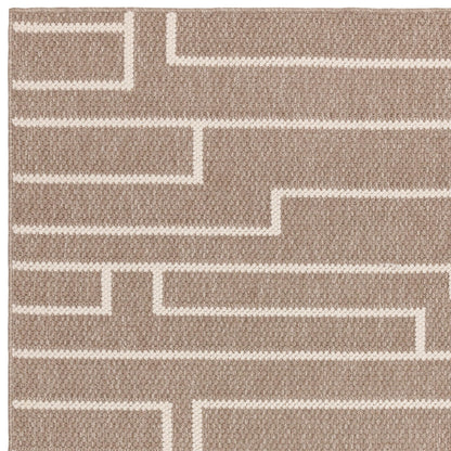 Modern Camber Rug for Living Room, Bedroom, Dining Room, Lounge Flatweave High Traffic Durable Natural Textured