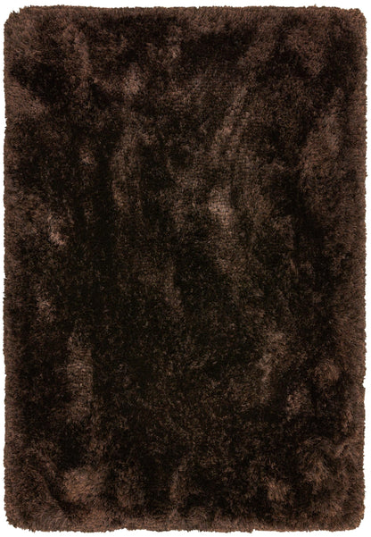 Plüschiger Shaggy-Teppich für Wohnzimmer und Schlafzimmer, Hochflor, dick, flauschig, handgefertigt, fusselfrei, seidig, schimmernd, glänzend, einfarbig, Hochflor-Teppich