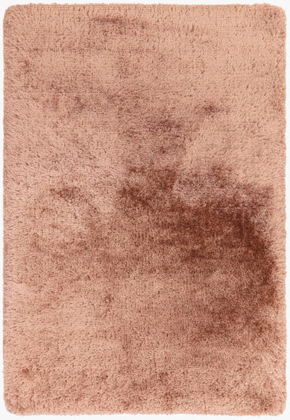 Plüschiger Shaggy-Teppich für Wohnzimmer und Schlafzimmer, Hochflor, dick, flauschig, handgefertigt, fusselfrei, seidig, schimmernd, glänzend, einfarbig, Hochflor-Teppich