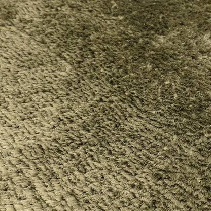 Plüschiger Shaggy-Teppich für Wohnzimmer und Schlafzimmer, Hochflor, dick, flauschig, handgefertigt, fusselfrei, seidig, schimmernd, glänzend, einfarbig, Hochflor-Teppich