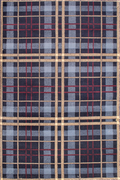 Tartan-Teppich für Wohnzimmer, Schlafzimmer, traditionelles klassisches Tartan-Karo-Design, weicher Qualitätsteppich, Heimteppich