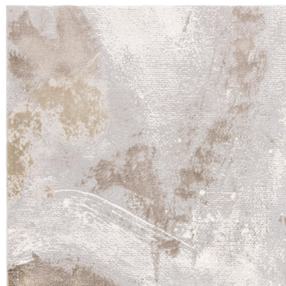 Stellar Abstract Teppich - Marmorierter Stil, seidig glänzend