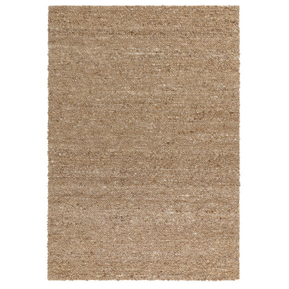 Adler Hand Woven Boucle Wool Honey Beige Rug – Natural & Sustainable Luxury