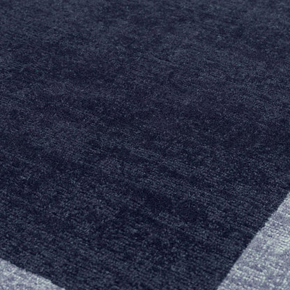 Albi Navy Blue – Bold Minimalist Elegance and Natural Wool Luxury