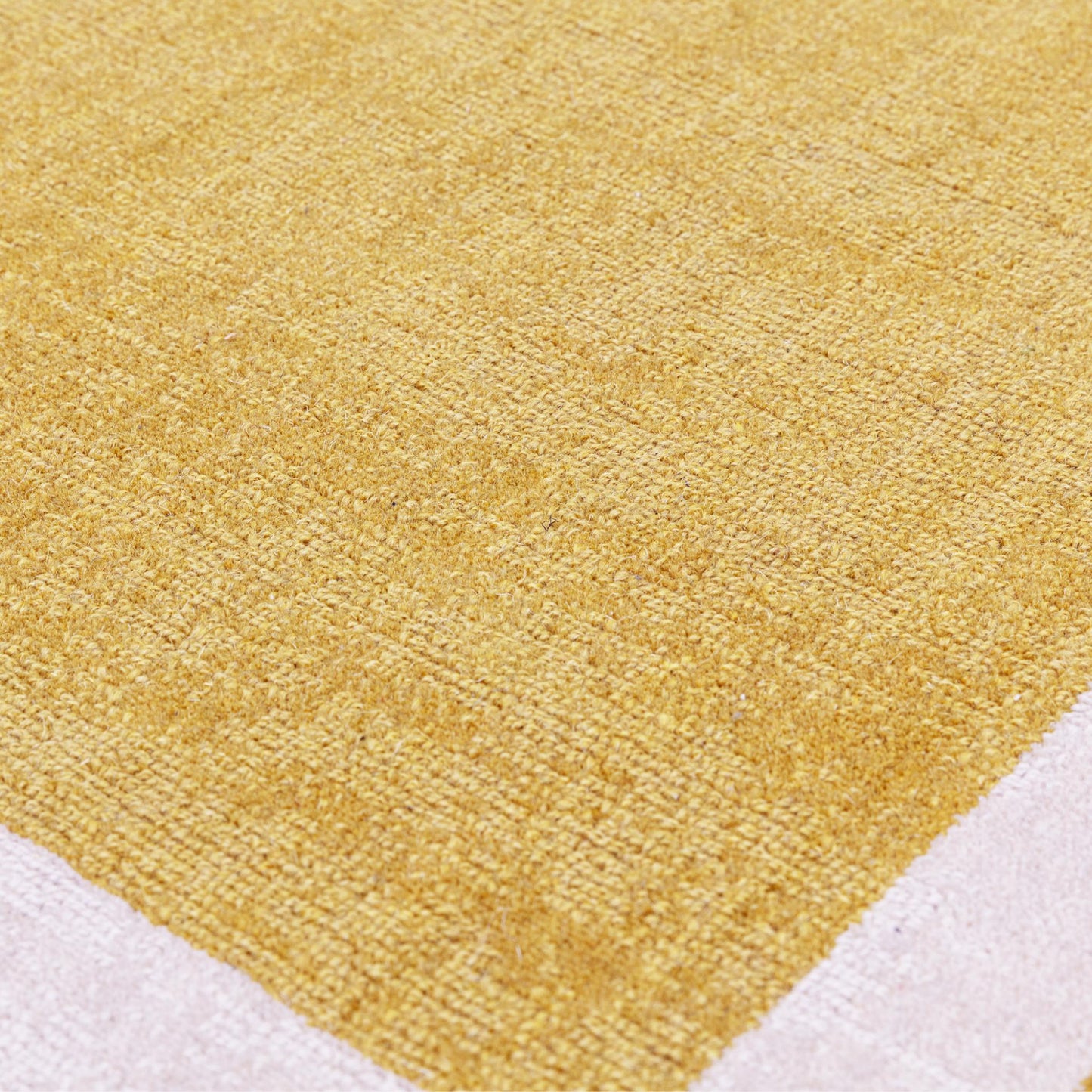 Albi Ochre Yellow – Bold Minimalist Elegance and Natural Wool Luxury