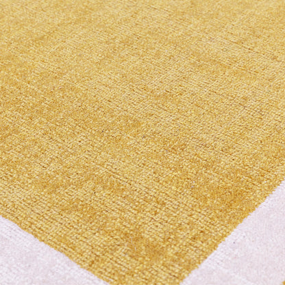 Albi Ochre Yellow – Bold Minimalist Elegance and Natural Wool Luxury