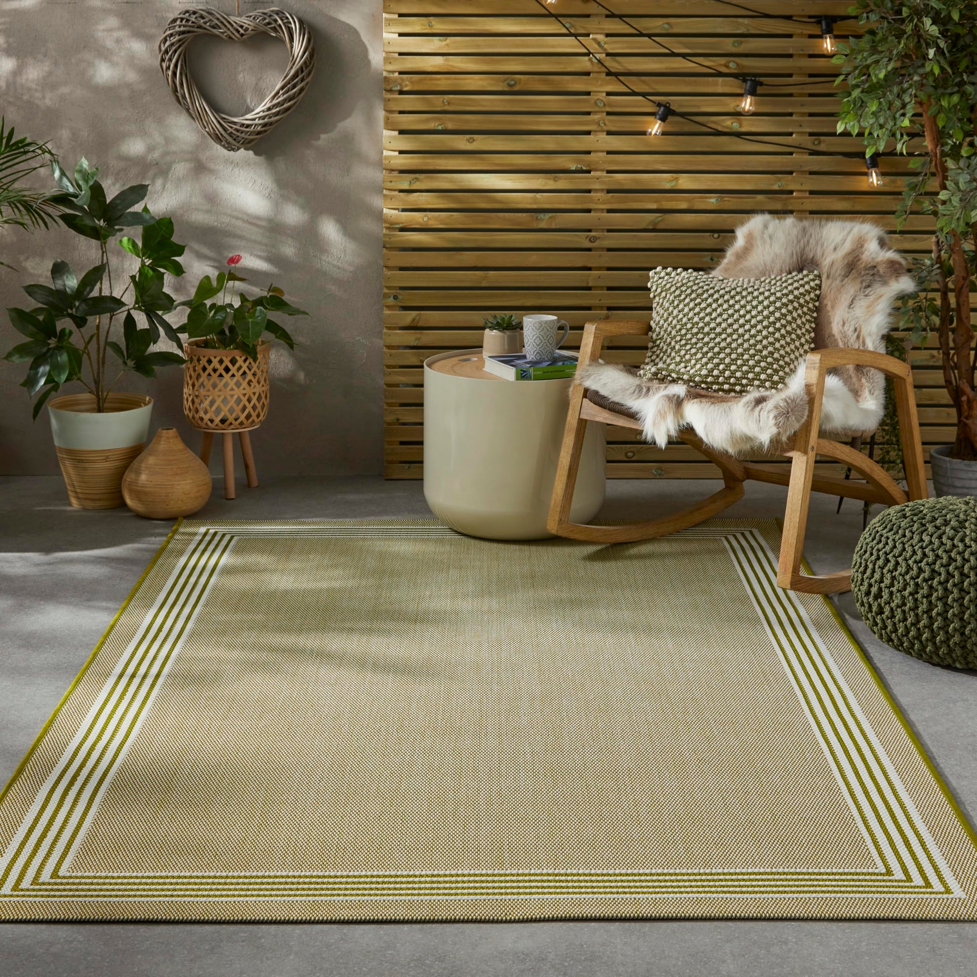 Outdoor Rugs TRZ02 Green