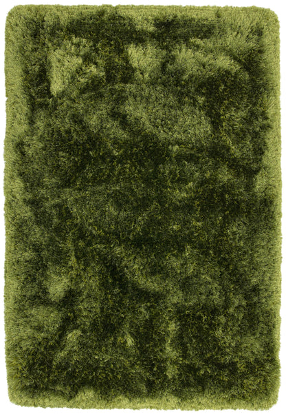 Plüschiger Shaggy-Teppich für Wohnzimmer und Schlafzimmer, Hochflor, dick, flauschig, handgefertigt, fusselfrei, seidig, schimmernd, glänzend, einfarbig, Hochflor-Teppich
