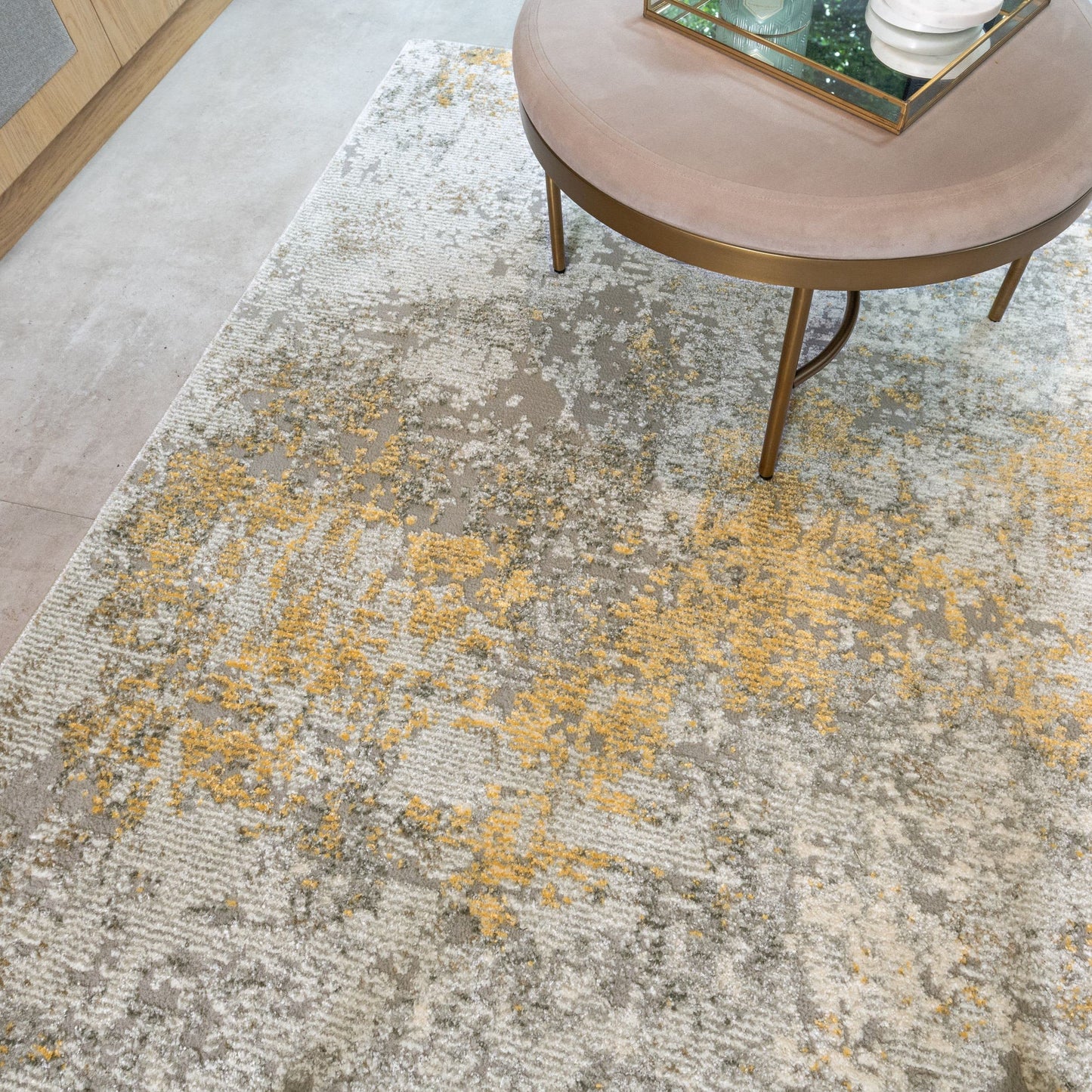 Lord of Rugs Rossa ROS03 Abstract Rug for Living Room Bedroom Carpet Bright Colourful Tones Soft Area Rug